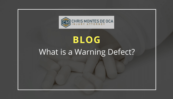 What is a Warning Defect